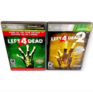 Left 4 Dead 1 & 2 Bundle Lot (Microsoft Xbox 360/XBI)